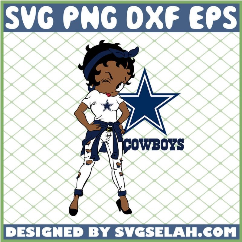 Betty Boop Cleveland Browns SVG, NFL African American SVG, PNG, DXF ...