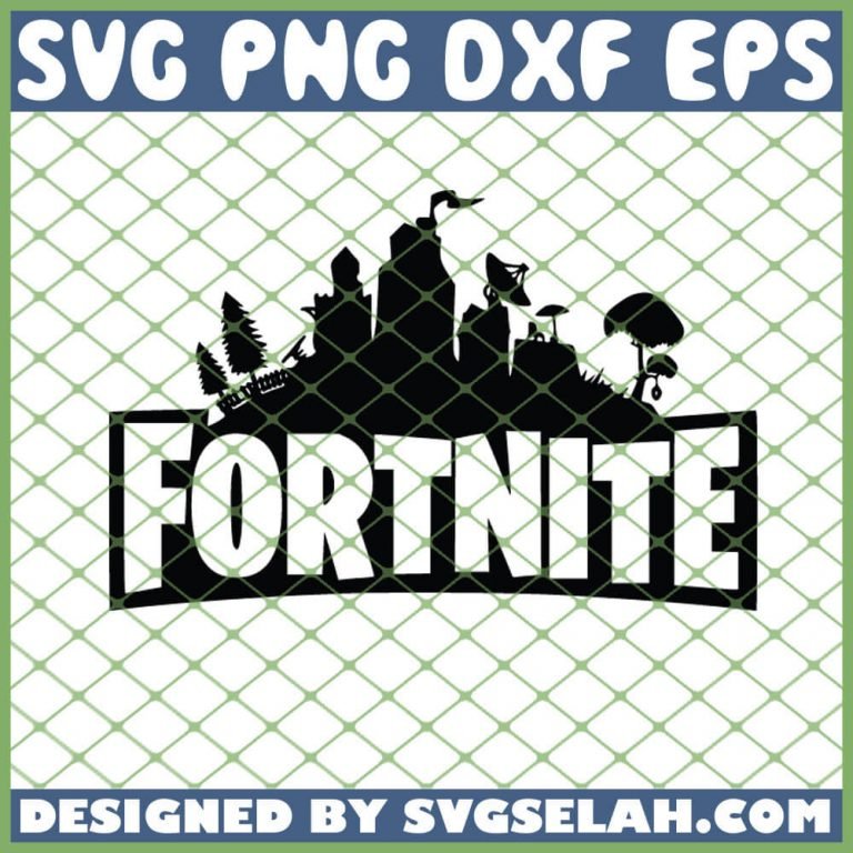 Fortnite Logo SVG, Battle Royale Video Game SVG, PNG, DXF, EPS, Design ...