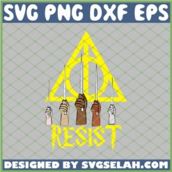 Harry Potter Deathly Hallows Resist SVG PNG DXF EPS 1