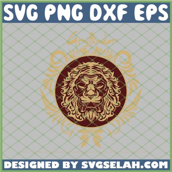 Harry Potter Gryffindor Tribal SVG PNG DXF EPS 1