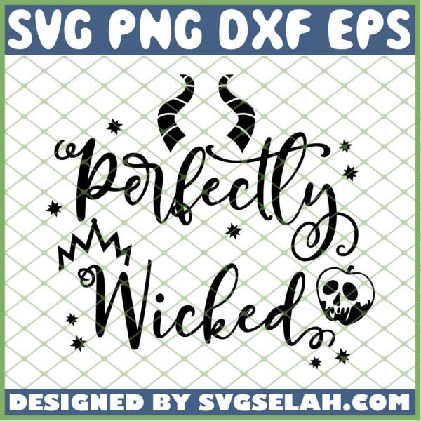 Hocus Pocus Perfectly Wicked SVG PNG DXF EPS 1
