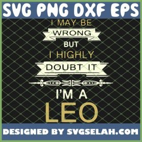 I May Be Wrong 1