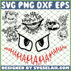 Joker Face Hahaha SVG PNG DXF EPS 1