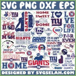 New York Giants NFL SVG Bundle 1