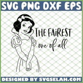 Snow White The Fairest One Of All SVG PNG DXF EPS 1