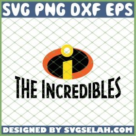 The Incredibles Logo SVG PNG DXF EPS 1