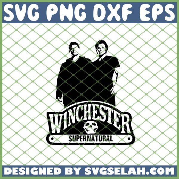 Winchester Supernatural SVG PNG DXF EPS 1