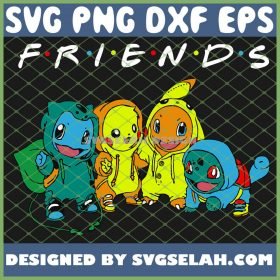 Baby Pokemon And Best Friends Pikachu Tv Show SVG PNG DXF EPS 1