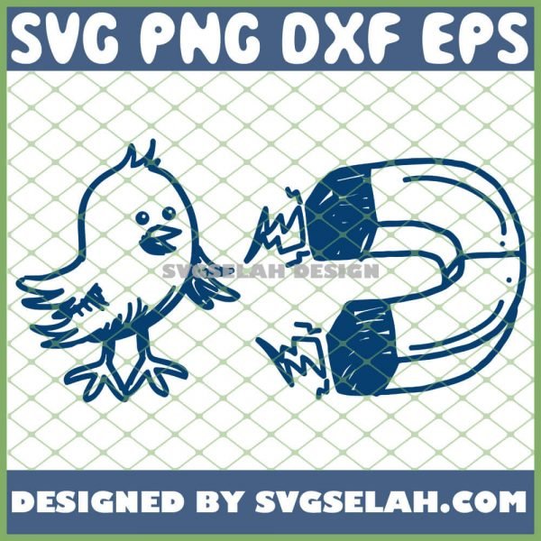 Easter Cute Chick Magnet Baby Chicken SVG PNG DXF EPS 1