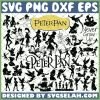 Peter Pan Silhouette SVG Bundle SVG PNG DXF EPS 1