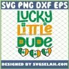 St Patricks Day 2021 Toddler Lucky Little Babe SVG Lucky Little Dude SVG PNG DXF EPS 1