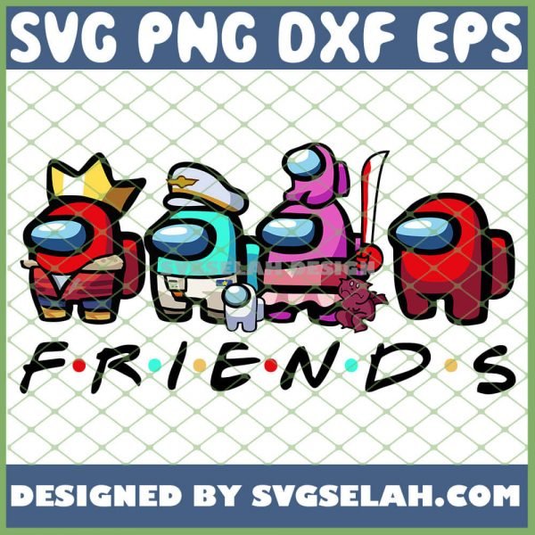 The Best Team Squad Imposters Friends Among Us SVG PNG DXF EPS 1