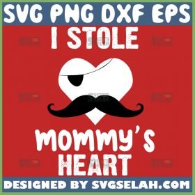 I Stole MommyS Heart Svg Pirate Love Svg Funny Mom Shirt Logo 1