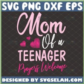 Mom Of A Teenager Prayers Welcome Svg Scribble Heart Svg 1 