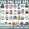 Star Wars Stormtrooper Helmet Drawing Logo Svg Bundle 1 