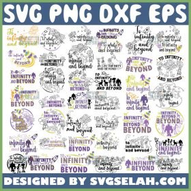 Toy Story To Infinity And Beyond Svg Bundle Disney 1 