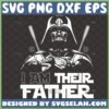 star wars darth vader i am their father svg fatherhood svg