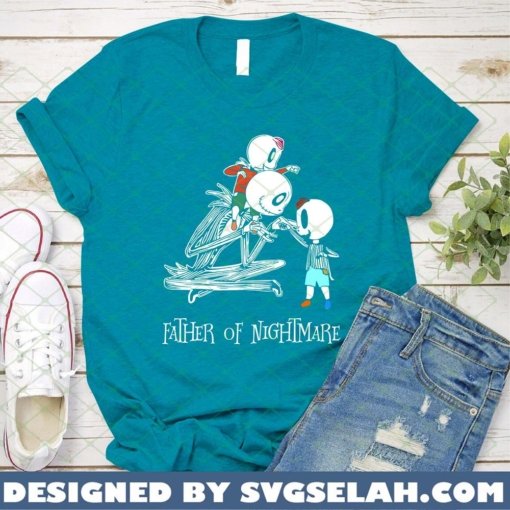 Father Of Nightmares SVG Nightmare Before Christmas Jack Skellington SVG Father'S Day Gifts 1