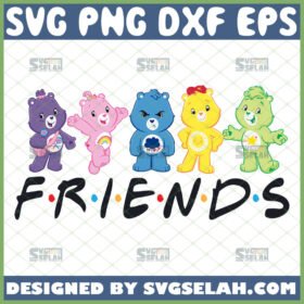 care bear friends svg cartoon bear svg grumpy funshine wish share cheer