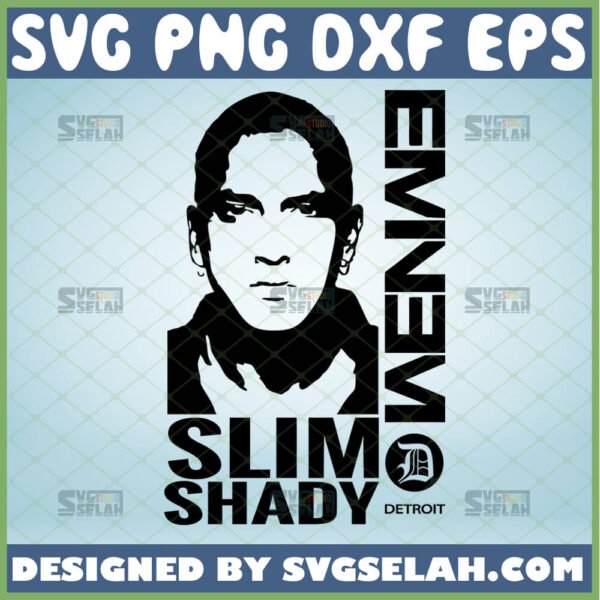 eminem slim shady svg rapper svg