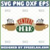 friends central perk logo svg tv show svg