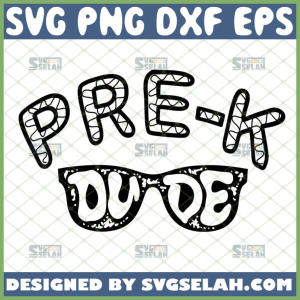 pre k dude svg