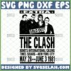 the clash svg music rock band gifts