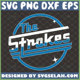 the strokes svg rock band lover gifts