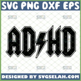 adhd svg gifts for attention deficit disorder