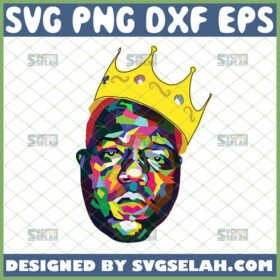 biggie smalls crown svg notorious big svg gangsta rap shirt ideas