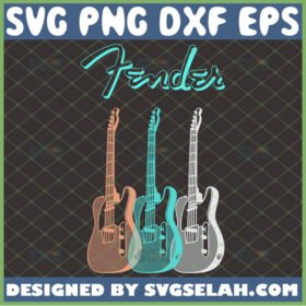 fender guitar svg