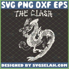 the clash dragon svg music love gifts