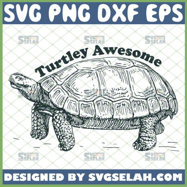 turtley awesome svg