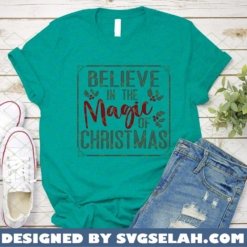 believe in the magic of christmas SVG PNG DXF EPS decorative signs ideas 1