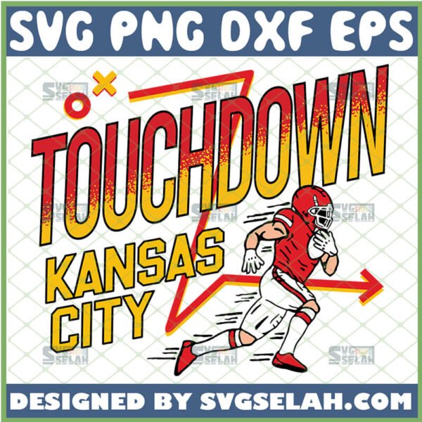 touchdown kansas city svg nfl football gifts