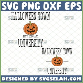 halloweentown university svg pumpkin svg