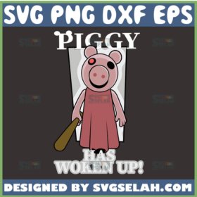 piggy has woken up svg