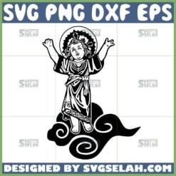 divino nino jesus outline svg