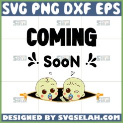 funny coming soon svg