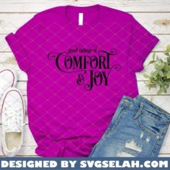 Good Tidings Of Comfort And Joy SVG PNG DXF EPS 2