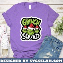 Grinch Squad SVG PNG DXF EPS Grinch Face Christmas SVG PNG DXF EPS 3