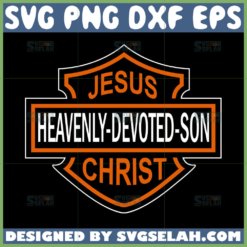 jesus heavenly devoted son christ svg