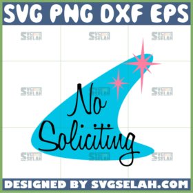 no soliciting svg