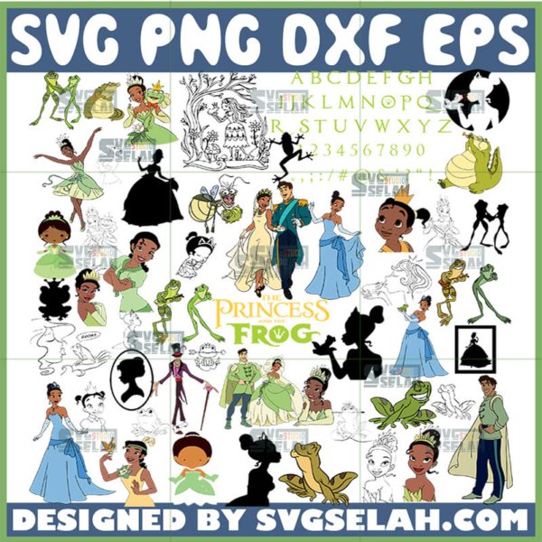 princess and the frog bundle svg