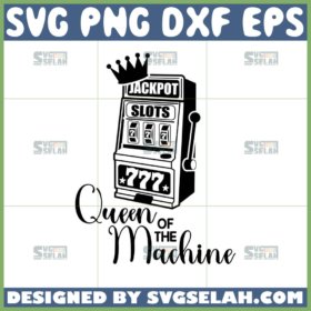 queen of the machine svg