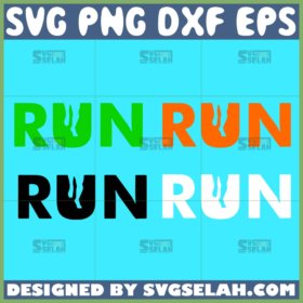 run svg running svg