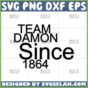 team damon 1864 svg