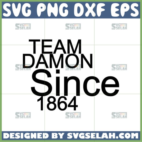 team damon 1864 svg