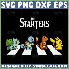 the starter pokemon svg