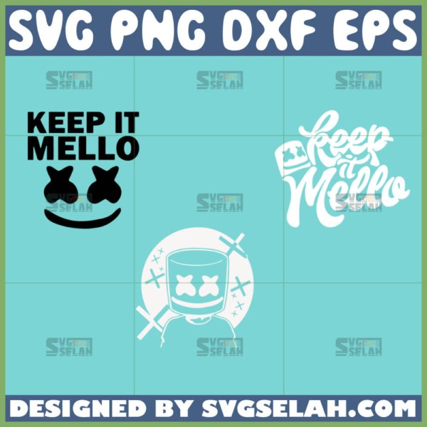 keep it mello svg marshmello svg